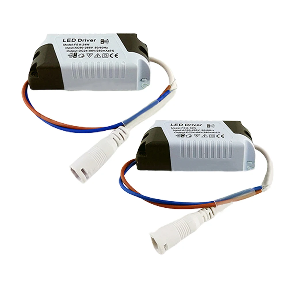 LED Drivers 8-18W 24W LED Ceilling Light Lampes Driver Transformer Power Supplys For LED Light DIY Panel Lamp Driver Part