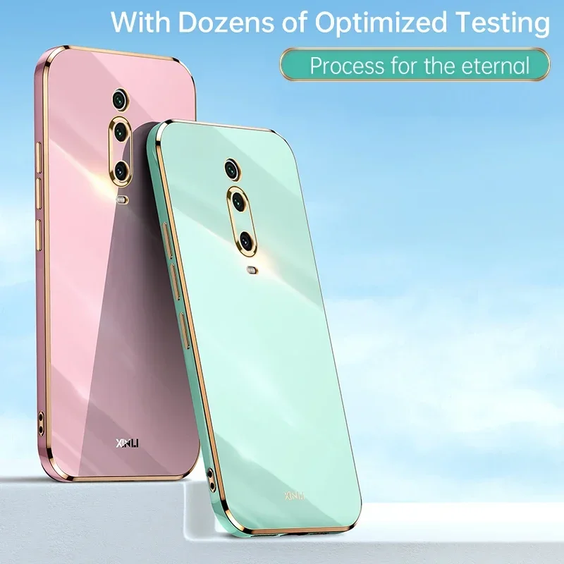 Para Xiaomi Redmi K20 Pro funda suave de TPU para Xiaomi Mi 9t 9t Pro Redmi K20 protección de cámara antihuellas de alta calidad