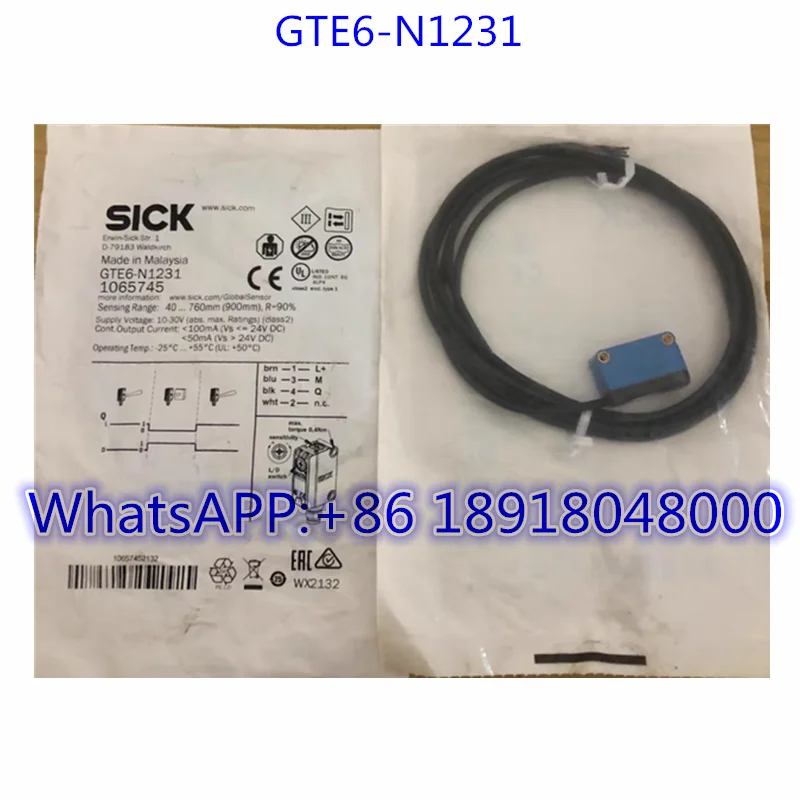 

Brand New GTE6-N1231 sensor 1065745 Fast Shipping