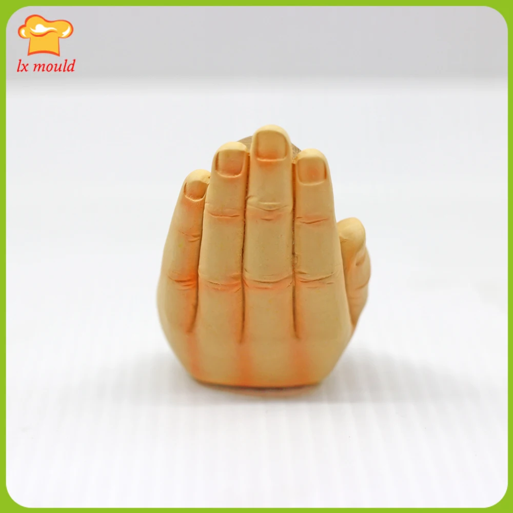 3D Hand Sleeping Boy Silicone Mould for Baby Soap Scented Candle Making - Creative Mother's Day Birthday Wedding Gift Idea