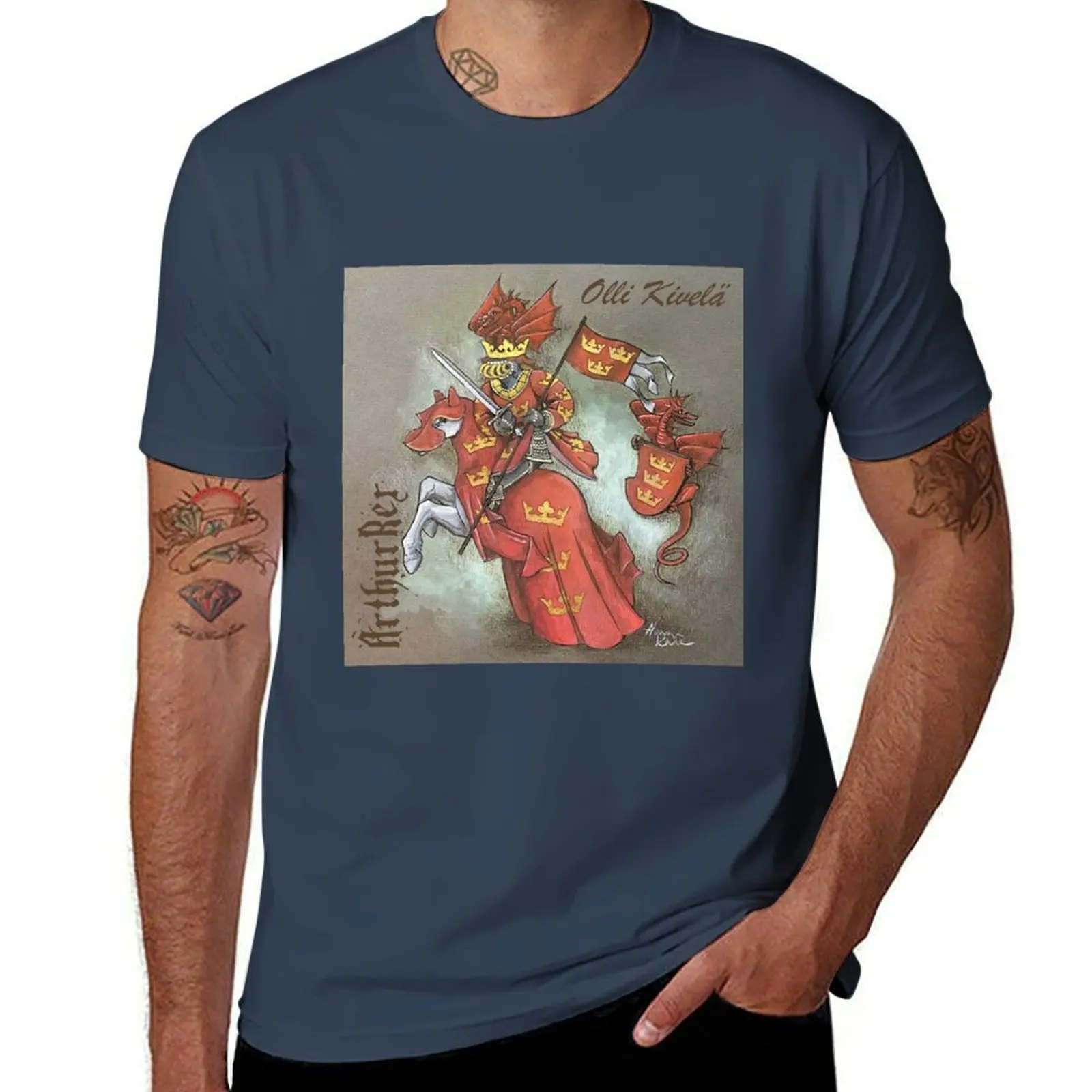 Rex album artwork cover Arthur T-Shirt Cool Feeling Summer Tee Shirt