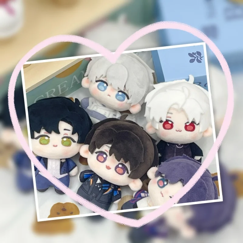 

In Stock 10cm Cotton Doll Love Deep Space Printed Rafayel Xavier Zayne Sylus Caleb Game Peripherals Fans Birthday Gift Toy