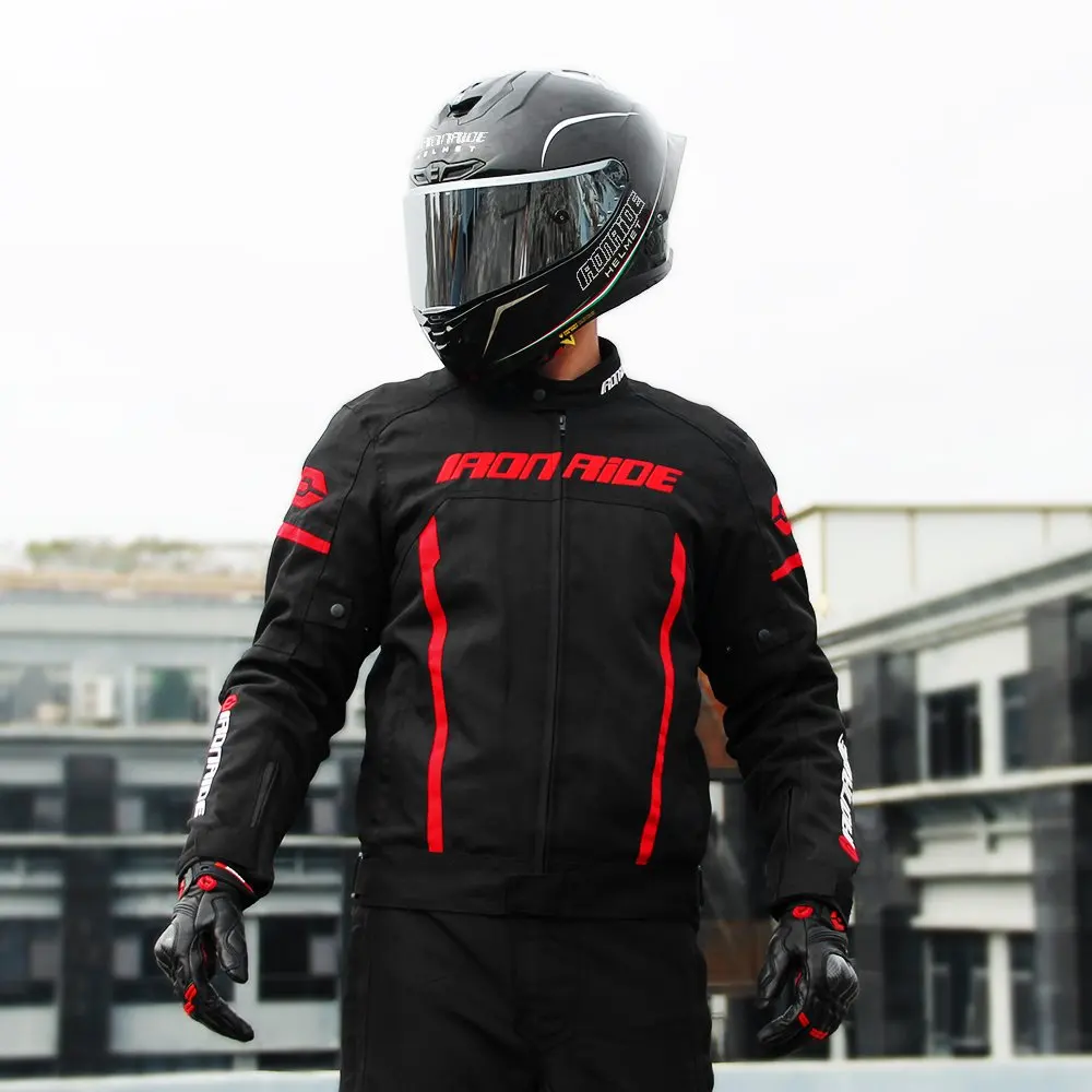 

Winter Waterproof Motorcycle Jacket Men Racing Jacket Breathable Motorcycle Pants Moto Clothing With EVA Protection Moto Jacket