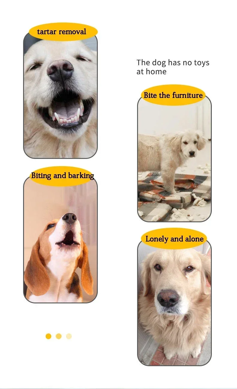 Niedliche Hundespielzeuge: Trainings-Frisbees, Haustier-Ring, Stacheliger Kreisring, Beiß- und Kau-Spielzeug zur Zahnreinigung, Haustierbedarf, Hundezubehör – Detail 3