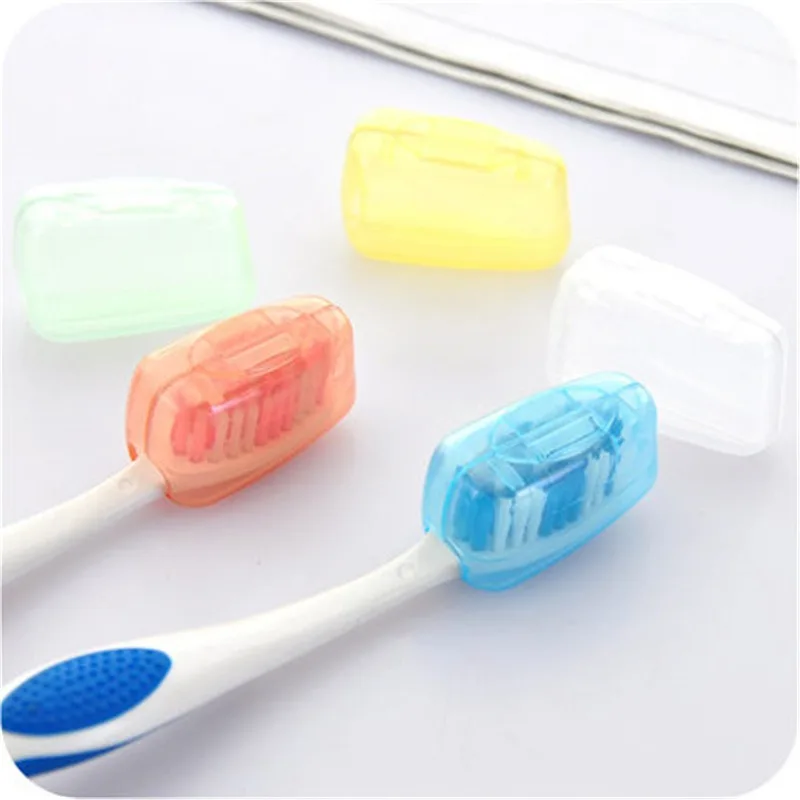 1/3PCS Plastic Toothbrush Head Protective Cover for Travel Compact and Portable Grooming Toothbrush Box Dust-proof Head Cover