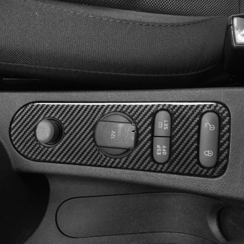 Real Carbon Fiber Sticker For Seat Leon Altea 2005 2006 2007 2008-2010 2011 2012 For Toledo 2005-2009 LHD RHD Car Door Lock Gear