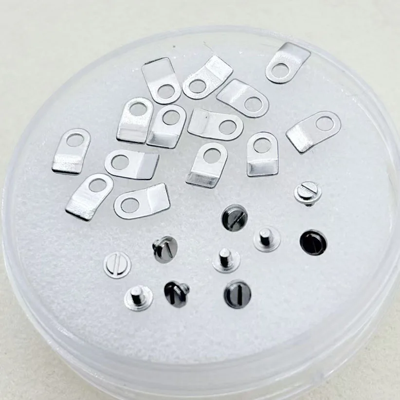 Watch Movement Accessories 10/30/50/70 Sets Compatible with 2824 2836 2834 2846 Fixed Machine Plate & Screw Kit for Watch Repair