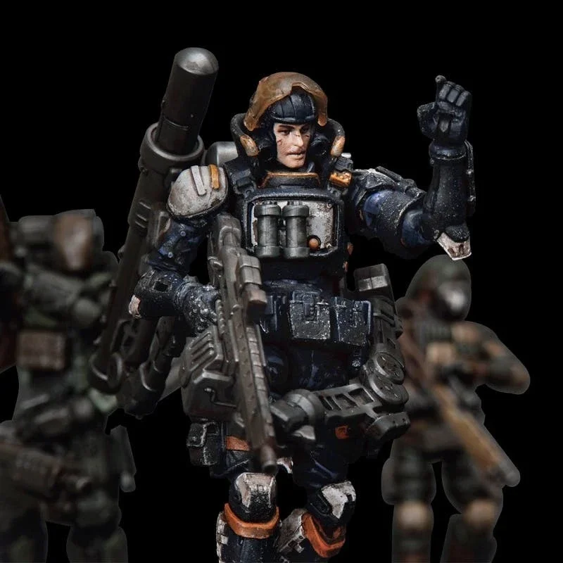 酸性雨戦争 FAV-A67 スティール攻撃デモマン 1/18 アクションフィギュアアニメシリーズミリタリーモデルおもちゃギフトコレクション