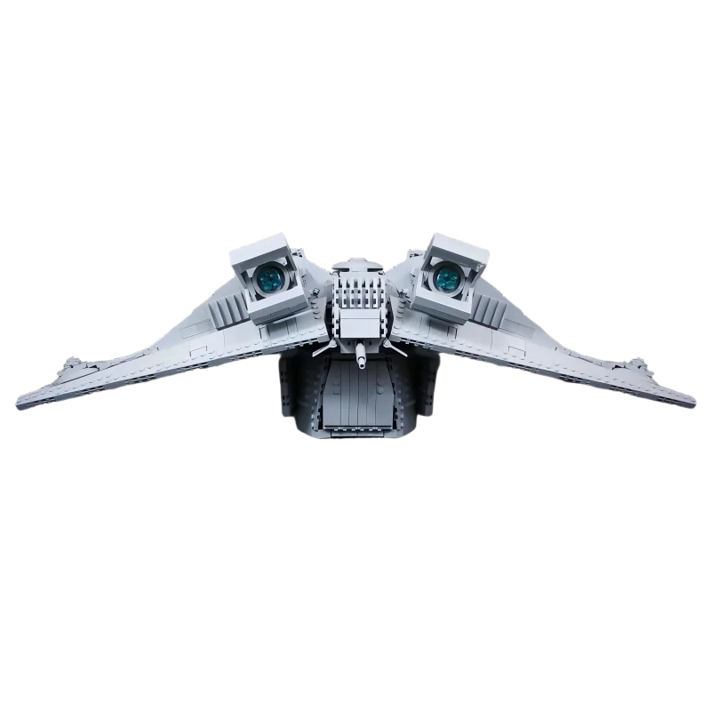 Série de guerra espacial moc acorazado imperial blocos de construção conjuntos modelo patrulha cruiser diy montagem tijolos coletor conjuntos brinquedos presentes