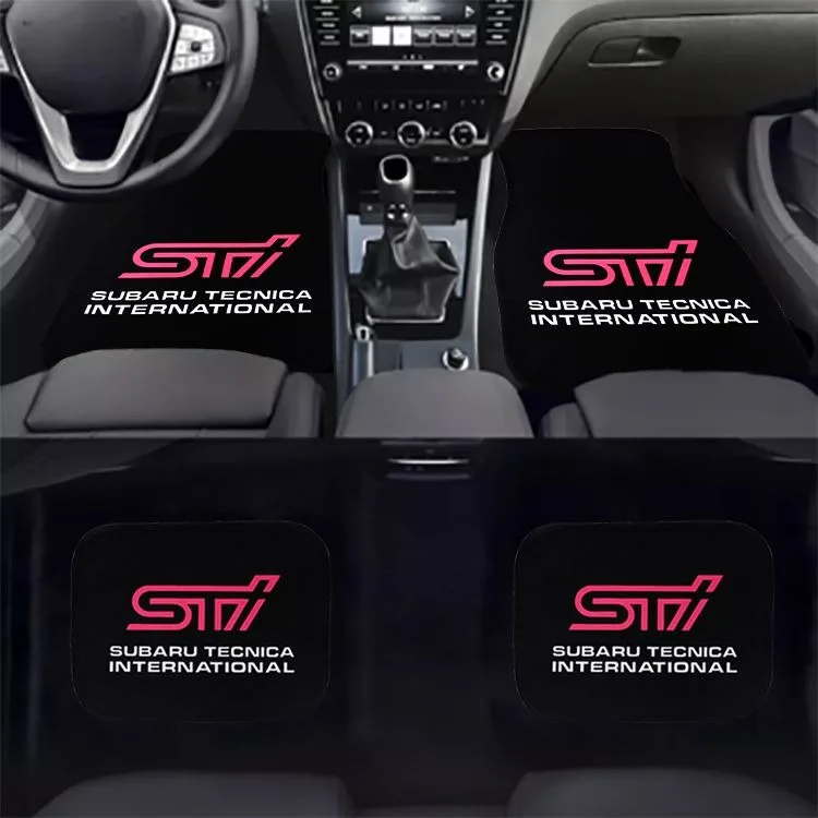 

Car Floor Mat Full Set Non-Slip Auto Carpet Waterproof All-Weather For Subaru STI Forester Impreza Legacy Outback XV BRZ Tribeca