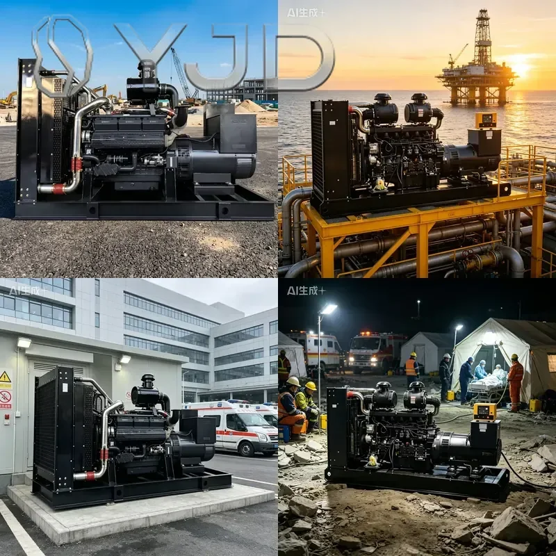 YJD Customizable Open Type Diesel Generator 30kw 12V DC Auto Start Brushless Silent Type ATS 50Hz Welder Generator