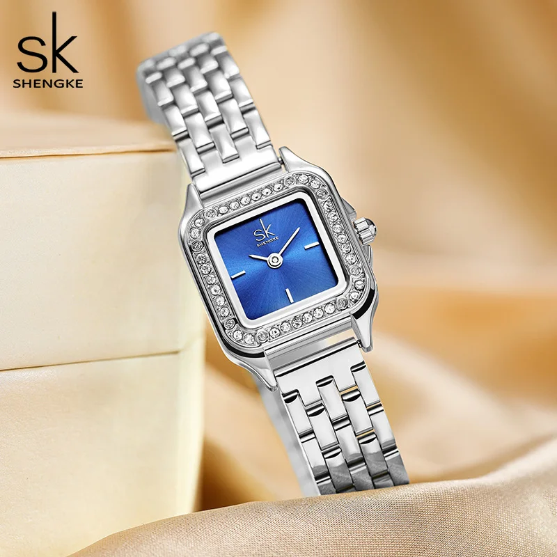 Women'S Fashionable Small Square WatchQuartz Movement High-Quality Wristwatch, Trendy Women'S Watch, Premium Selected Timepiece.