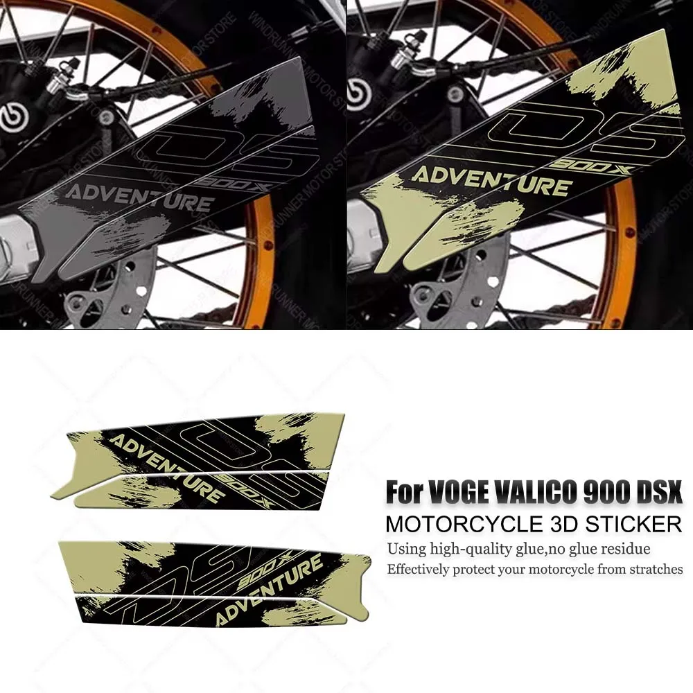 

For Voge valico 900 dsx Motorcycle 3D protection stickers Motorcycle decorative stickers