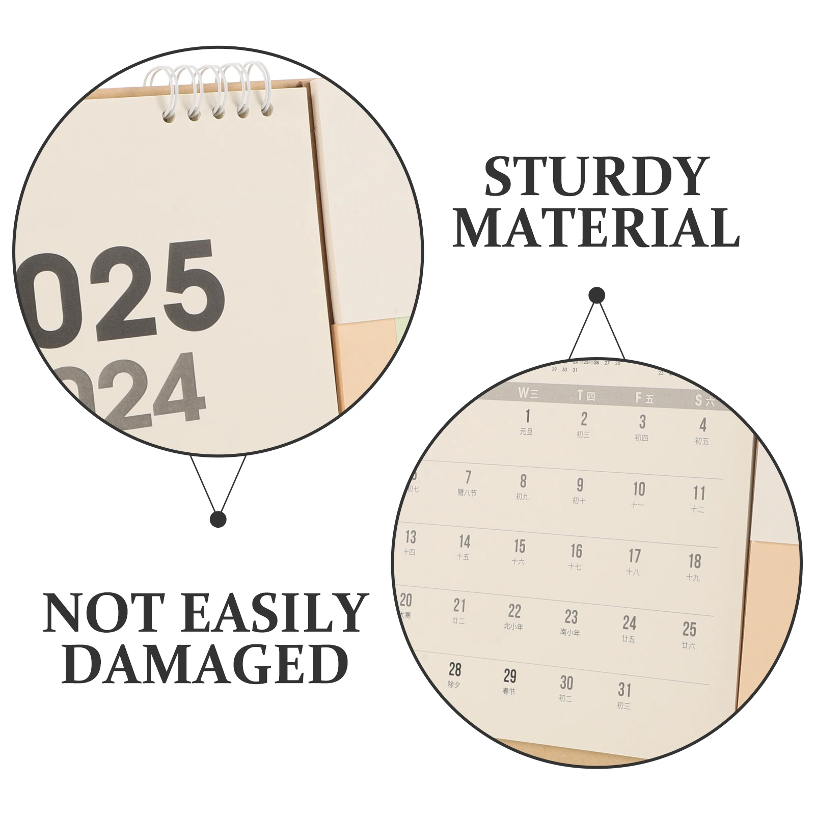 

Desk Calendar 2024-2025 Small Simple Monthly Flip Desktop Calendar for Office Home Scheduling Organizer Office Desk Decoration