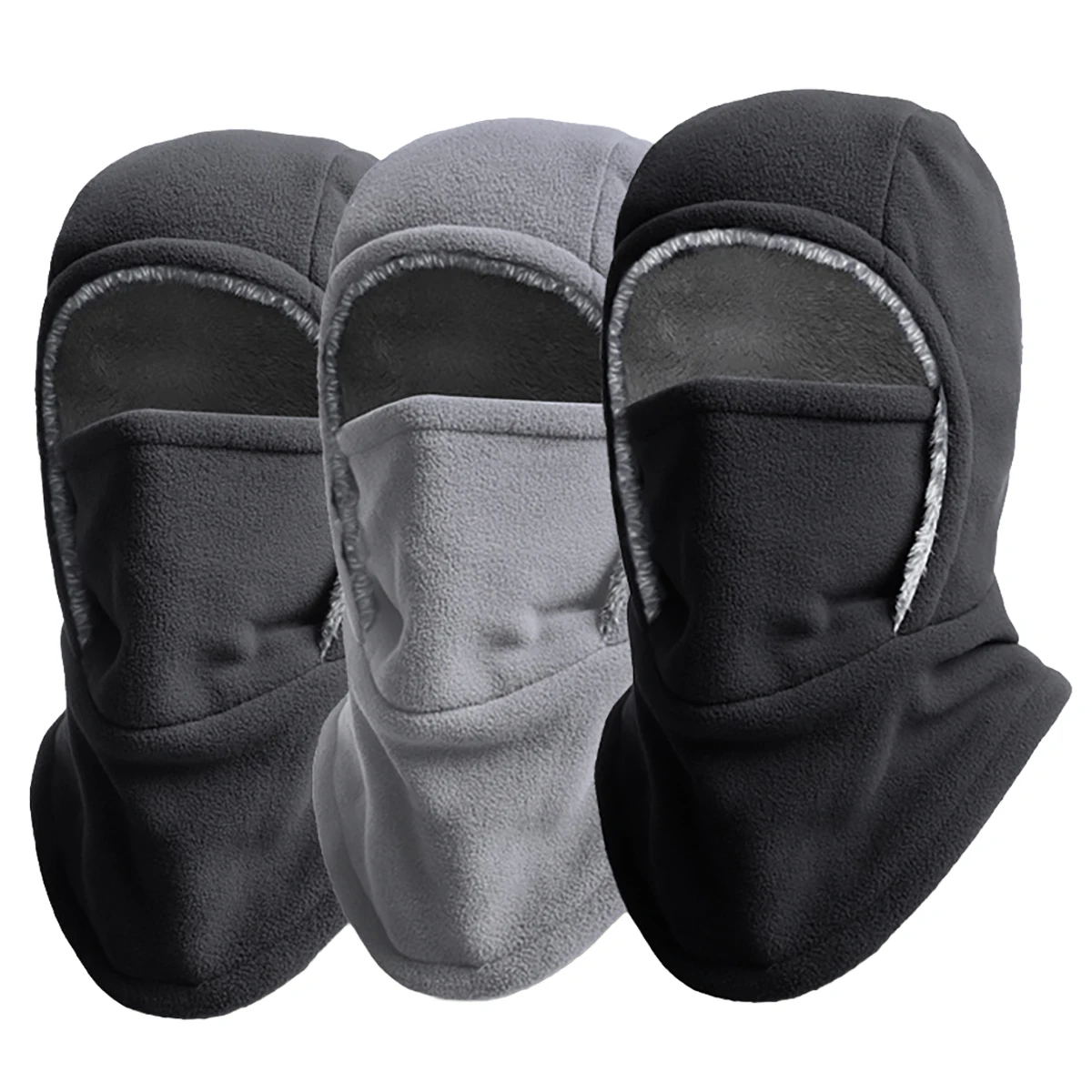 AliExpress NONE Winter Ski Face Mask Cycling Scarf Winter Neck Balaclava Hat Motorcycle Mask Cap Warm Hood for Men Women Coldproof Full Face Cap