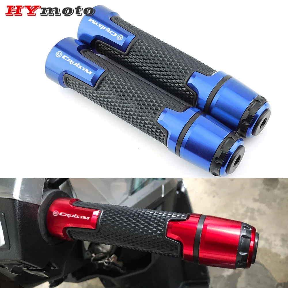 High Quality Motorcycle CNC Handlebar Grip Handle Bar End Plug Accessories For SYM CRUISYM 300i 150 180 300 GTS300 GTS 2016-2019