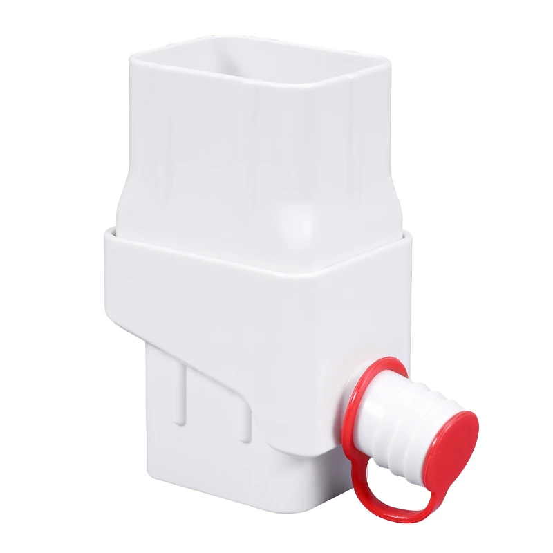 For Downspout Watering Roof Water Harvesting Rainwater Collection Downspout Diverter System Yard Gutter Drain Hose Collector