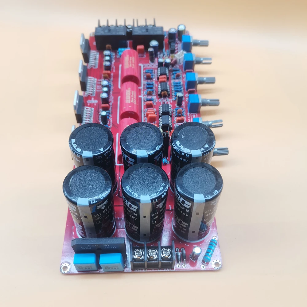 TDA7293 Power Amplifier Board High Power 200w+100w+100w 2.1 Channel Audio Amplifier Board ne5532 Tone