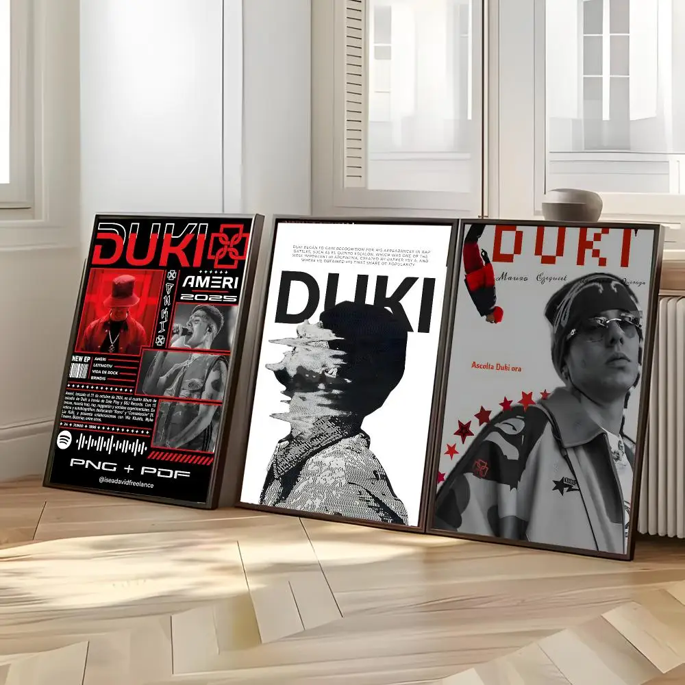 singer rap D-Duki Poster Distinct Home Decor Concepts Chic Indoor Art Pieces