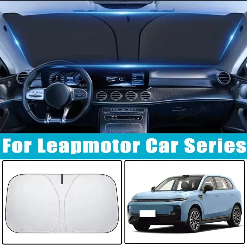 

Солнцезащитный козырек для Leapmotor T03 S01 C11 C10 C16 T03L E10 A10 D199 Lafa5, теплоизоляционный экран на лобовое стекло, автоаксессуар