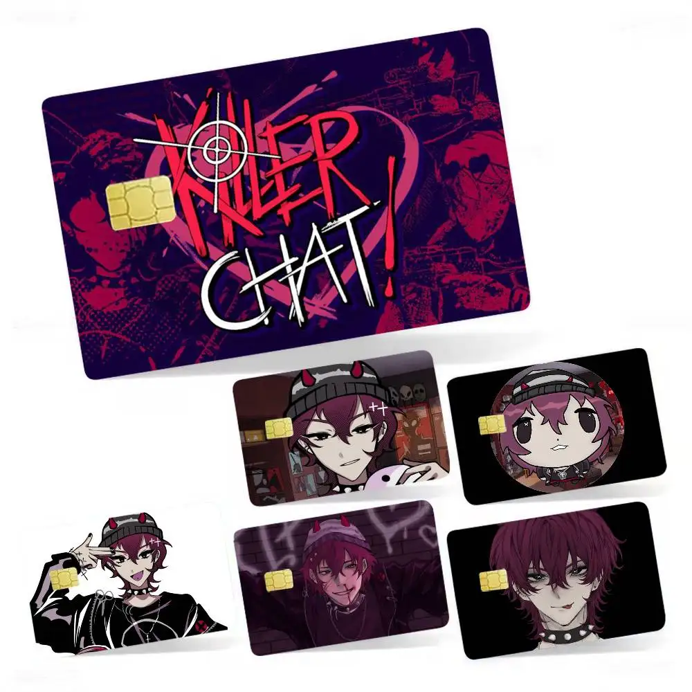 

Game K-Killer C-Chat Ronin Laser Holographic Sticker Skin Cover for Credit Bank Debit Card