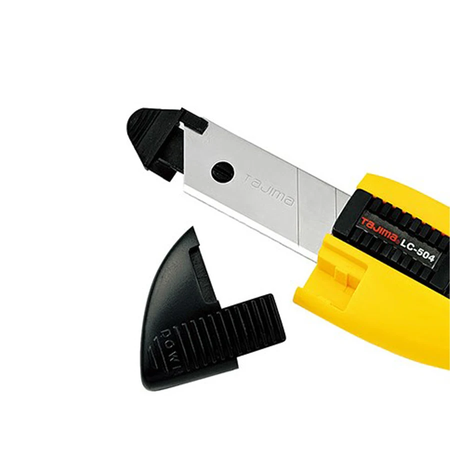 TAJIMA 1101-0302 Automatic Locking Utility Knife with 18mm-width Replaceable Blade Wallpaper Knife Cutting Hand Tools LC-504