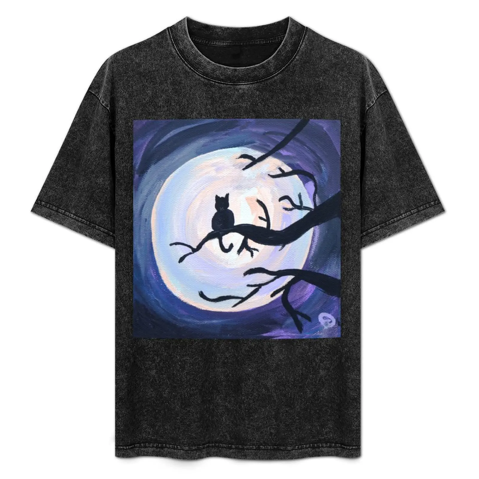 Howl at the Moon - Camiseta con ilustración original de Dody Denman, camiseta con protección solar UV
