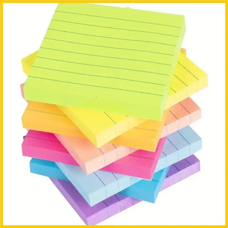 360 tờ giấy ghi chú đầy màu sắc 75x75mm Ghi chú đầy màu sắc ghi chú dán giấy