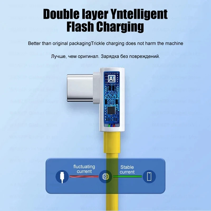 شاومي-كابل شحن سريع أصلي ، ، W ، 6A ، USB ، نوع C ، ألعاب ، كوع 90 درجة ، Mi 12 ، 11 ، 10 Pro ، Poco ، Redmi Note ، K40 ، Tipo #5