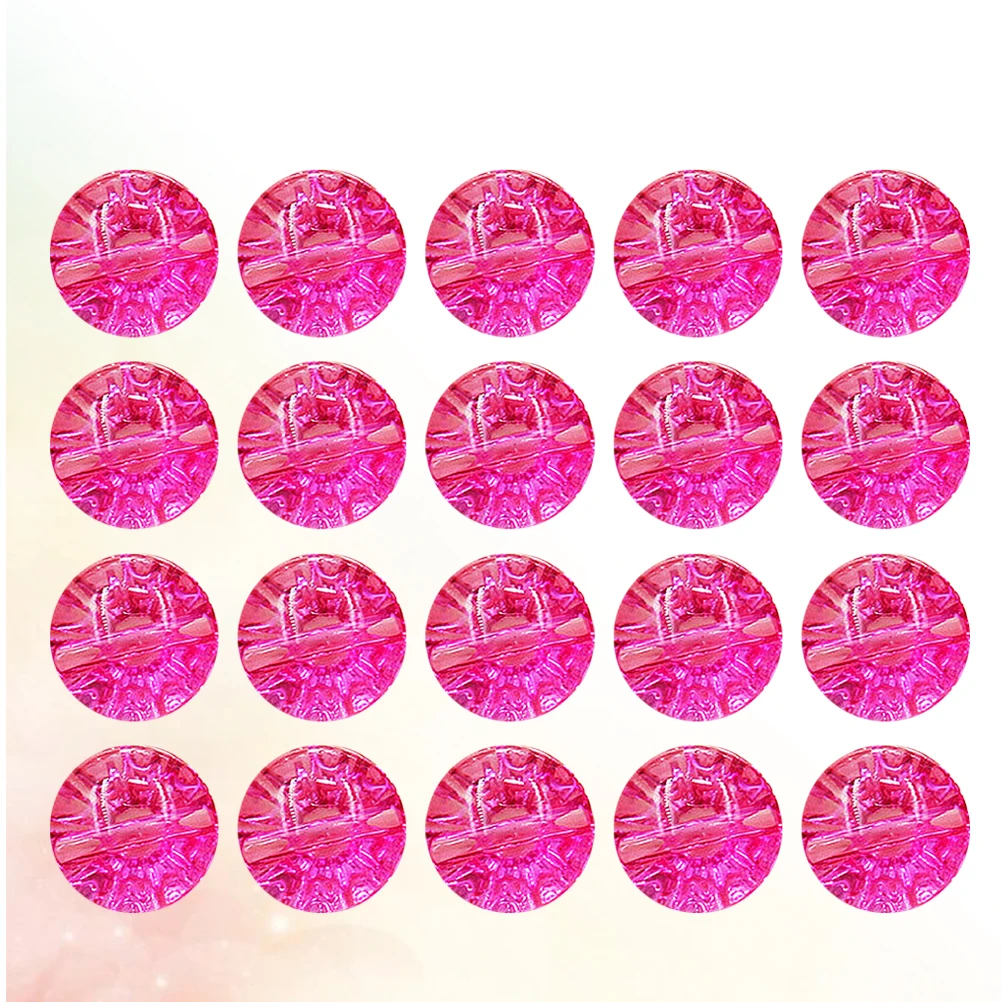 

50Pcs Button Accessories Creative Clear Crystal Sewing Buttons for T-Shirts Windbreakers Backpacks Baby Clothes Button DIY Craft