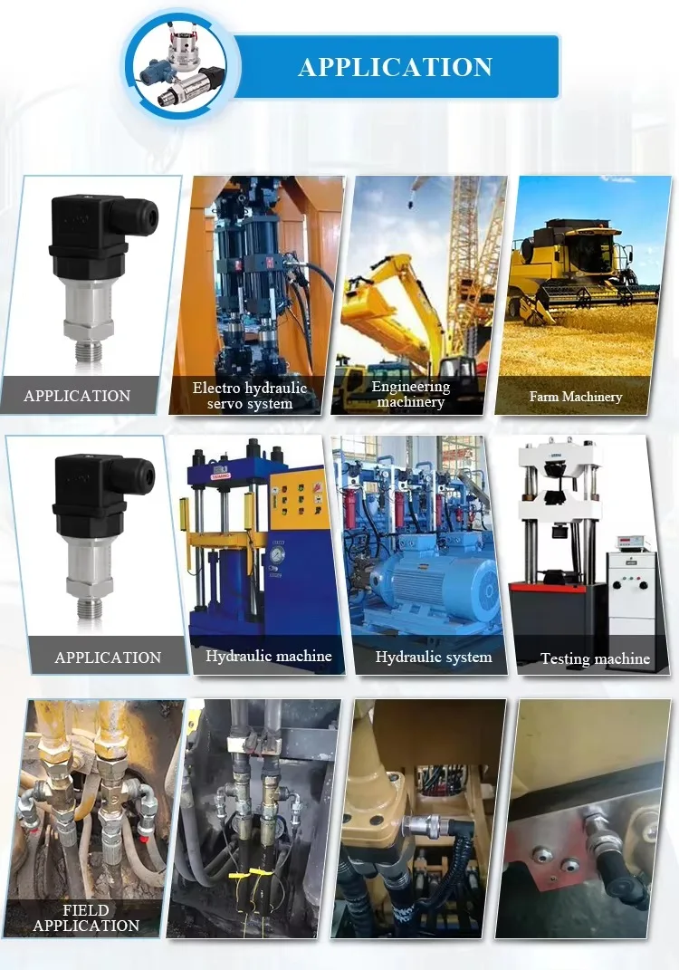 Wholesale PMM-T126A Water Air Compressor Pressure Transmitter Low Price Pressure Sensor 420mAh rs485