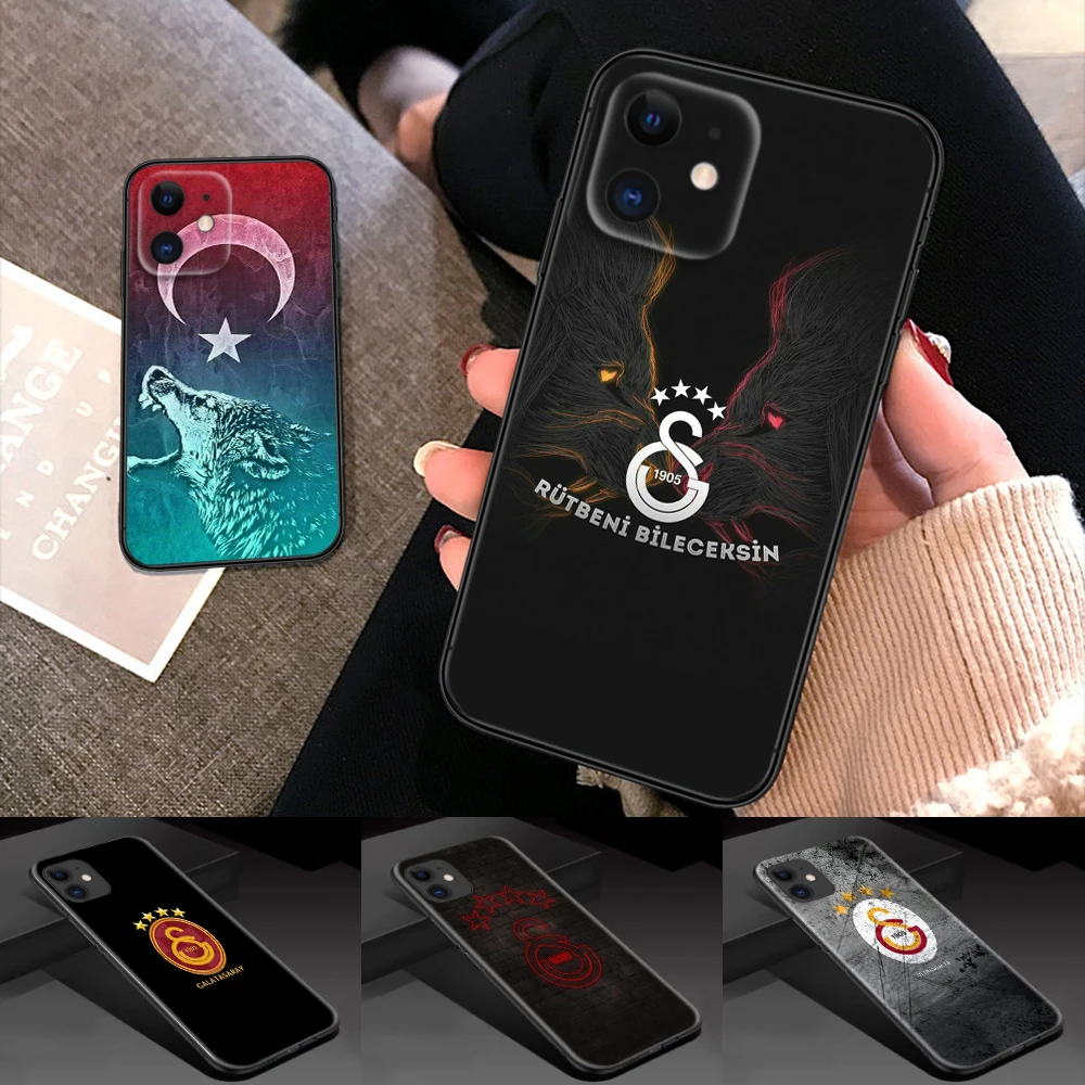 G-Galatasaray 1905s smart Soft Silicone Phone Case for iPhone 15 14 Plus 13 12 11 X XS XR Pro Max Mini 8 7 Plus