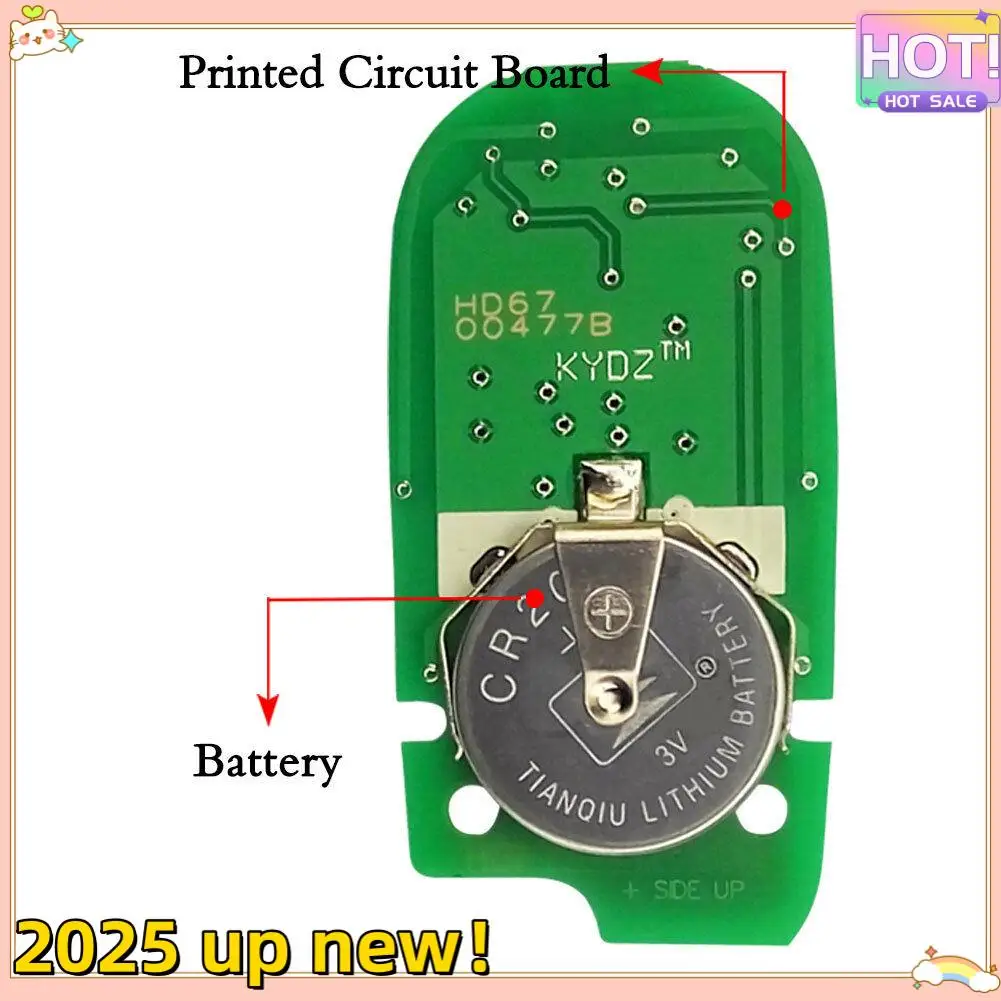 

Superior-2Pcs Car Smart Keyless Entry Remote Fob NHVWB1U521 For Honda Civic 2001 2002 2003 2004 2005