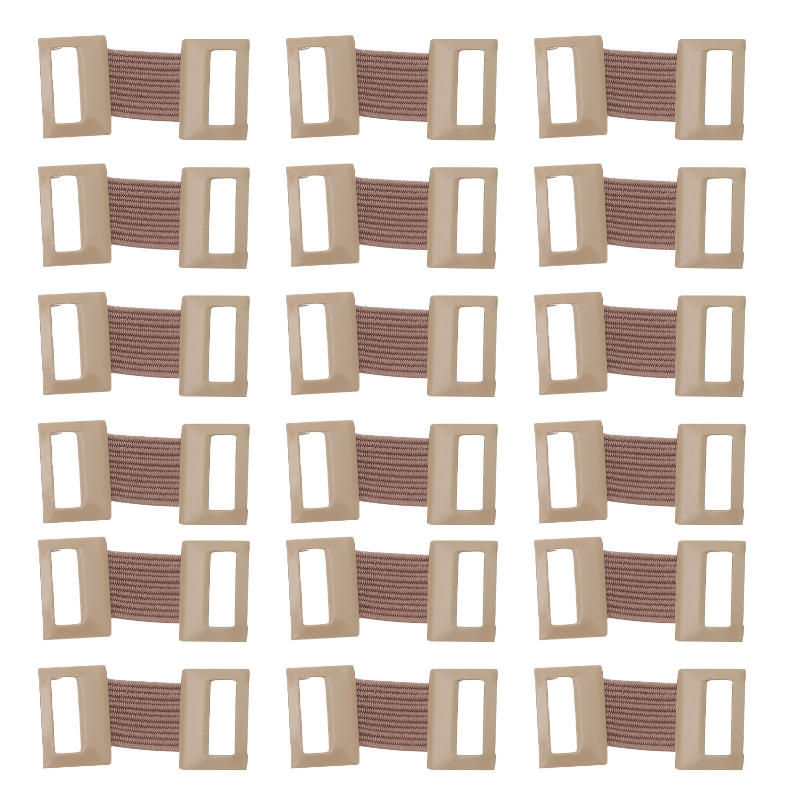 50pcs Aluminum Buckle Bandage Clips Elastic Replacement For Wraps Compression Straps Body Support Stretch Fabric Pet Human Use