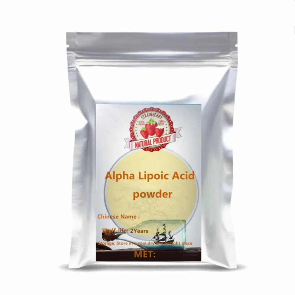 

DL-Thioctic Acid (Alpha Lipoic Acid) Powder - 98% Purity, CAS 1077-28-7 | Premium Cosmetic & Supplement Ingredient