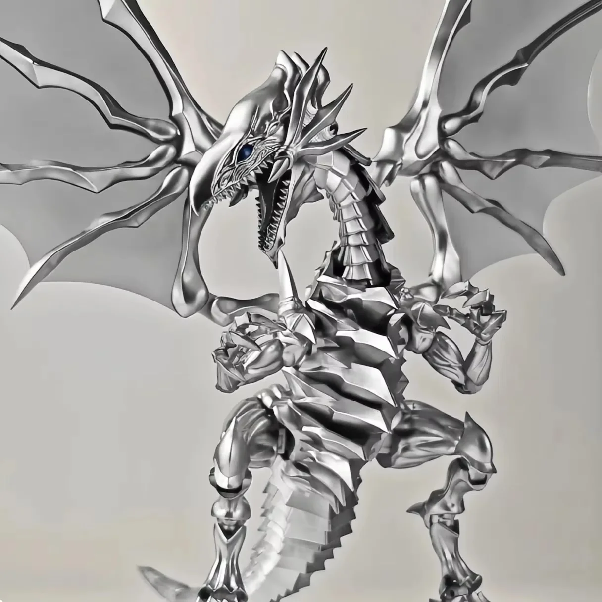 

Yu-Gi-Oh Arrogant Dragon Blue-Eyes White Dragon Assembly Model Figure - Desktop Decoration Ideal Holiday Or Birthday Gift