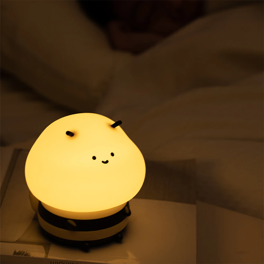 Lampki nocne LED Pszczoła Kreatywne Dekoracje do Sypialni Lampka Biurkowa LED Lampka Nocna dla Dzieci Prezent na Boże Narodzenie Urodziny