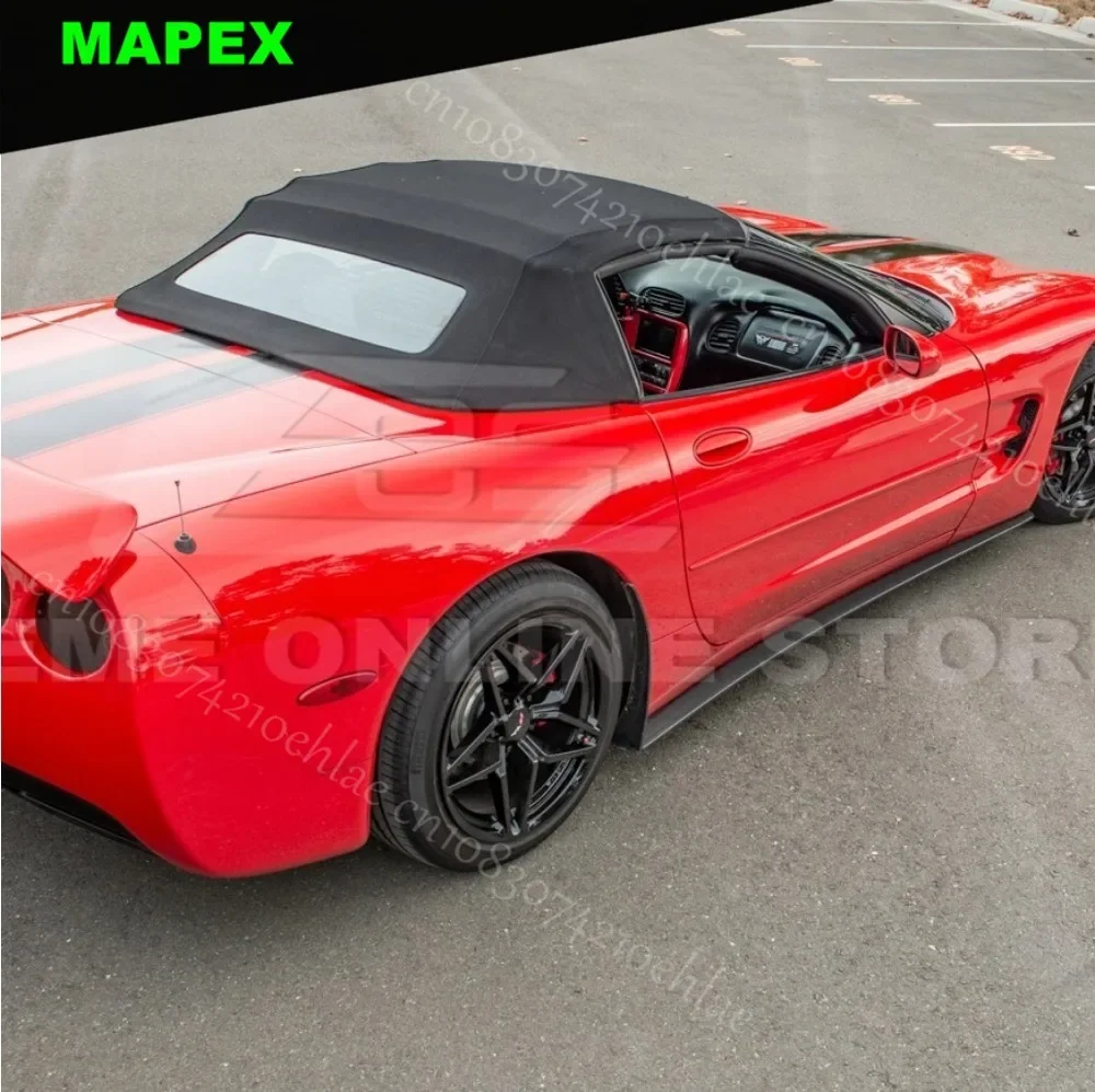 ل 97-04 كورفيت C5 |   ZR1 نمط ألياف الكربون التنانير الجانبية زوج لوحة الروك