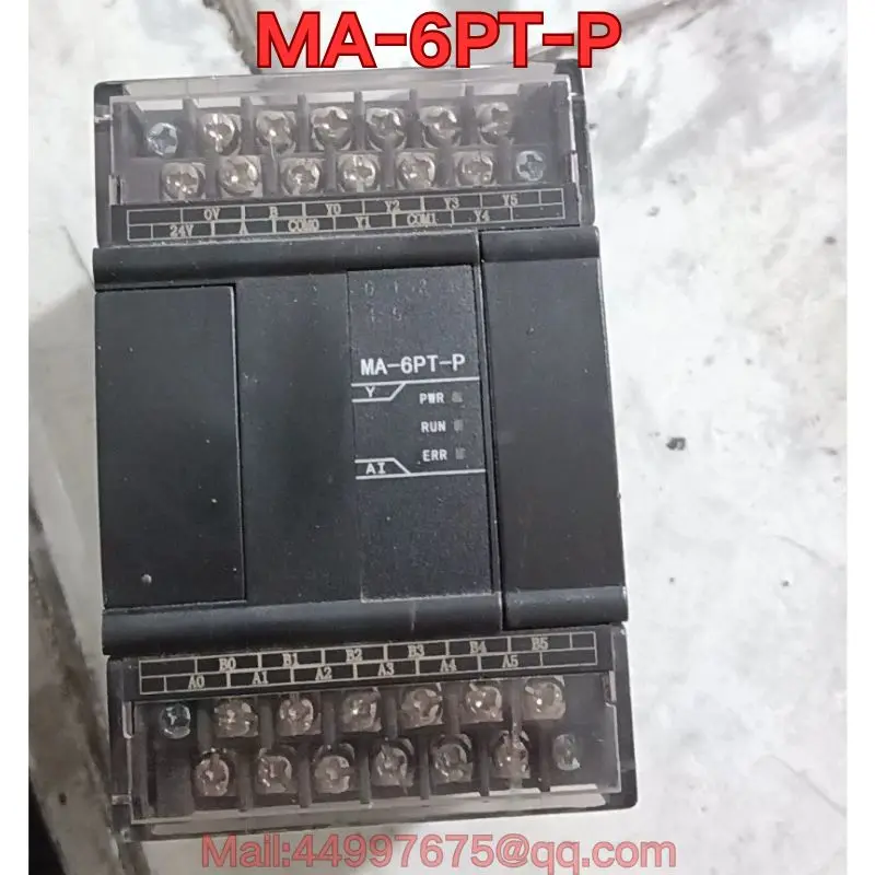 Second-hand MA-6PT-P MA-6TC-P PLC controller functional test is normal Latest price in October 2025