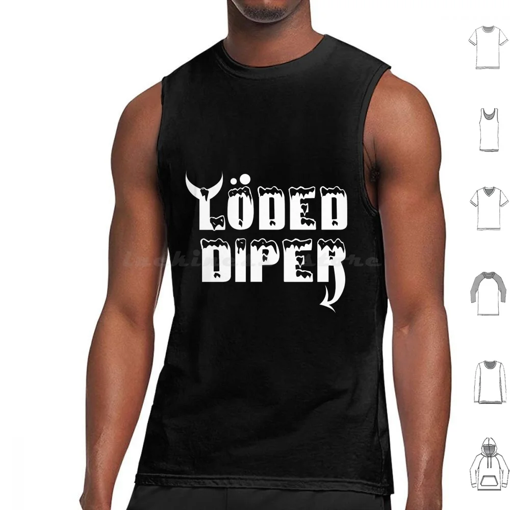 Loded Diper Essential Tank Tops Print Cotton Loded Diper Van Loded Diper Lyrics Loded Diper Songs Loded Diper Activate