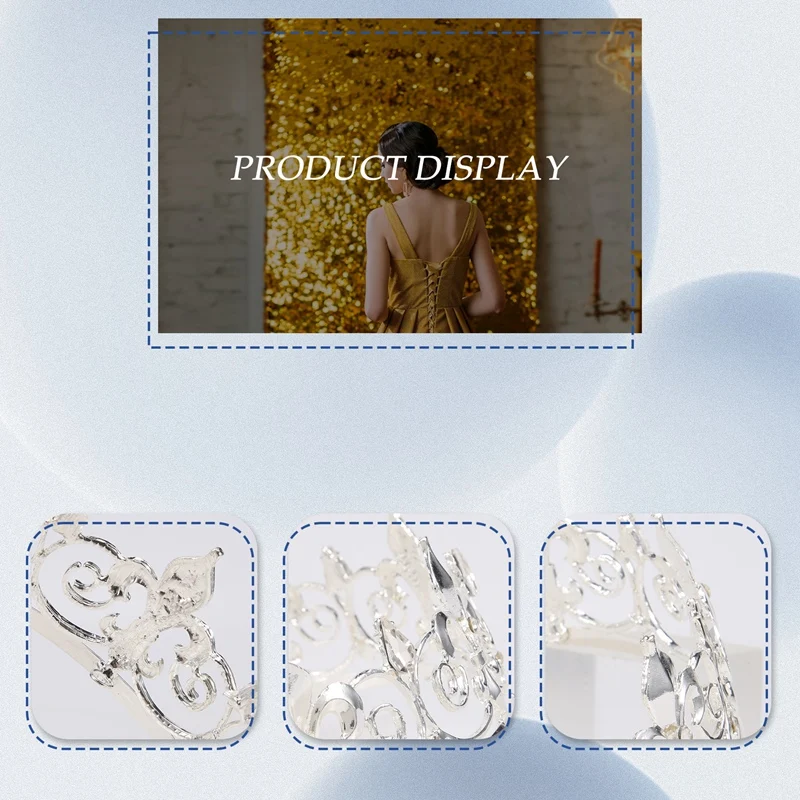 Royal King Crown For Men - มงกุฎเจ้าชายโลหะและ Tiaras, หมวกปาร์ตี้วันเกิดเต็มรอบ, เครื่องประดับยุคกลาง