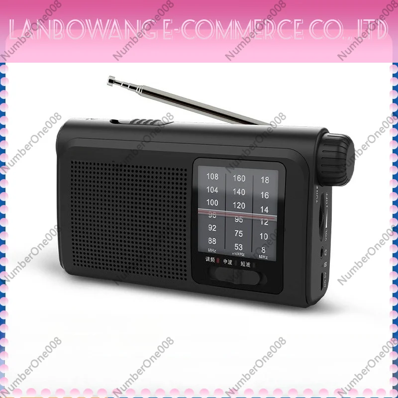 For Panda 6241 New Full Band Emergency Mini Radio FM Broadcast Semiconductor Radio for Senior Users