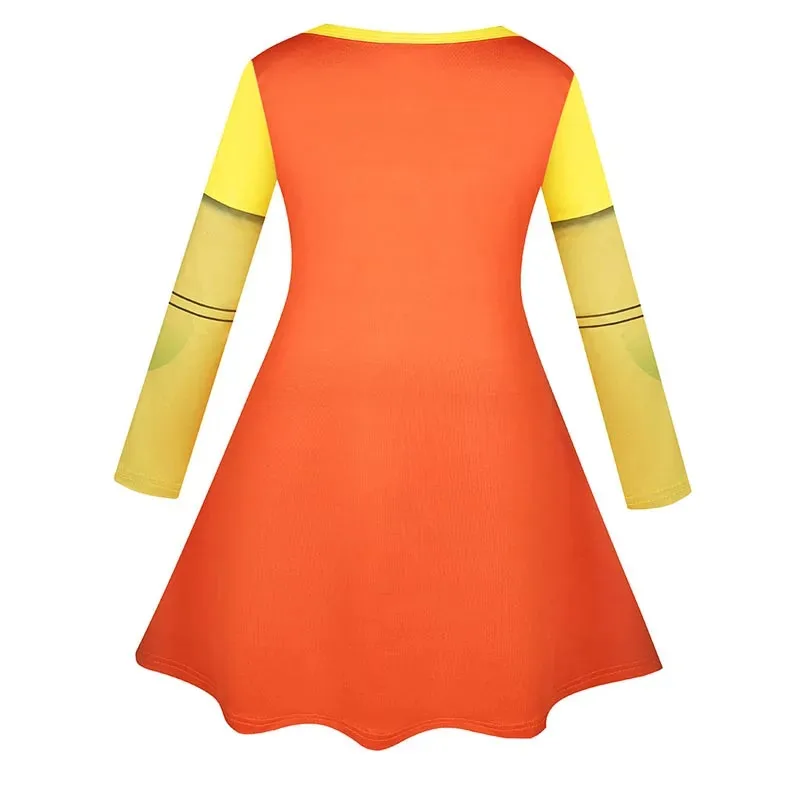 ♥   2025 nuevo juego de Cosplay Calamari personalizado niños niñas fantasía Ballet muñeca joven Hee vestido de baile máscara parte de Halloween ★ ♥ ☆