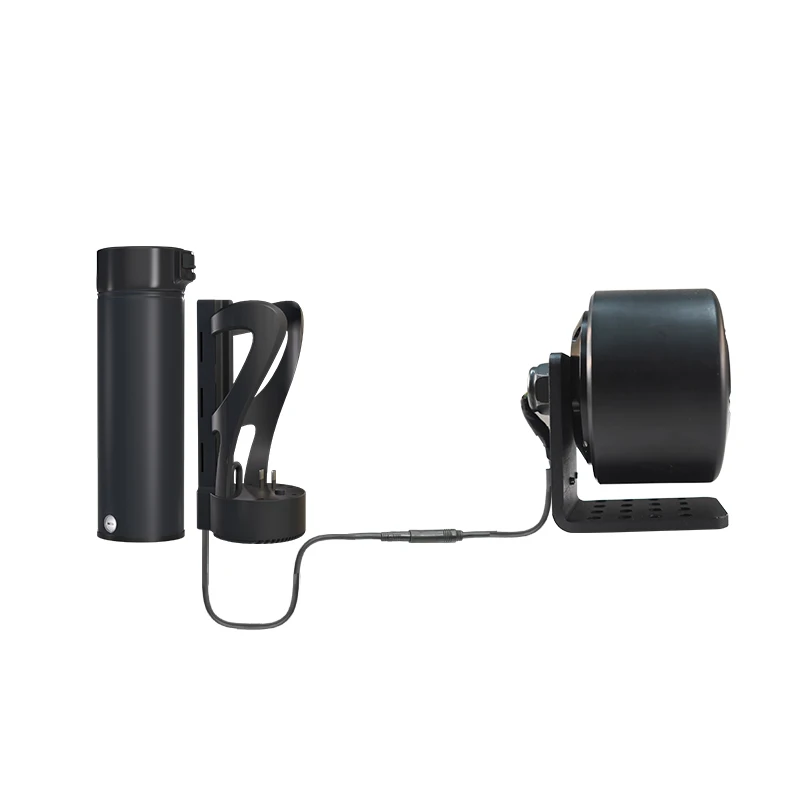 Kit de conversión de bicicleta eléctrica con accionamiento de fricción de 36V y 250W para bicicletas de montaña y de carretera de 20-29 pulgadas con acelerador de pulgar