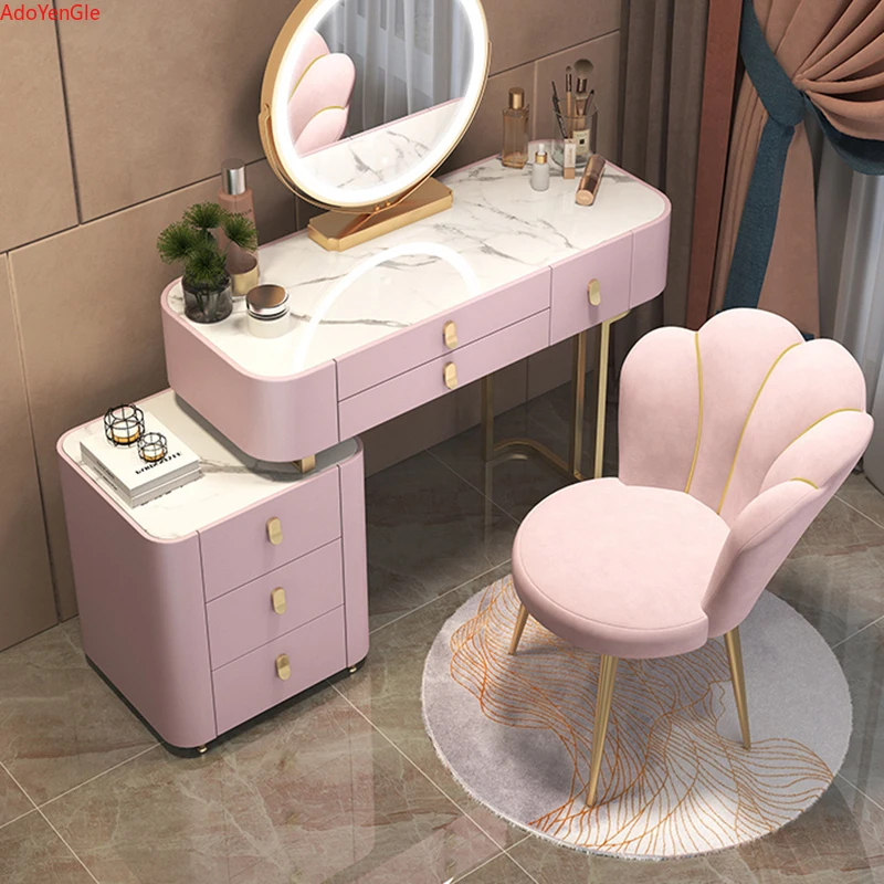 Nordic Living room Chairs Home Furniture Luxury Dining Chair Reception Soft Velvet Backrest Manicure Leisure Makeup Stool ins