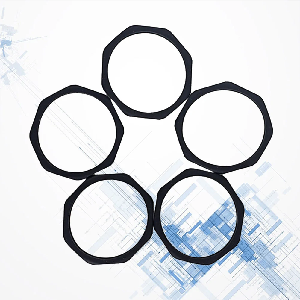 

5 Pcs Microphone -rolling Ring Holder Protection -slip Sleeve Microphones