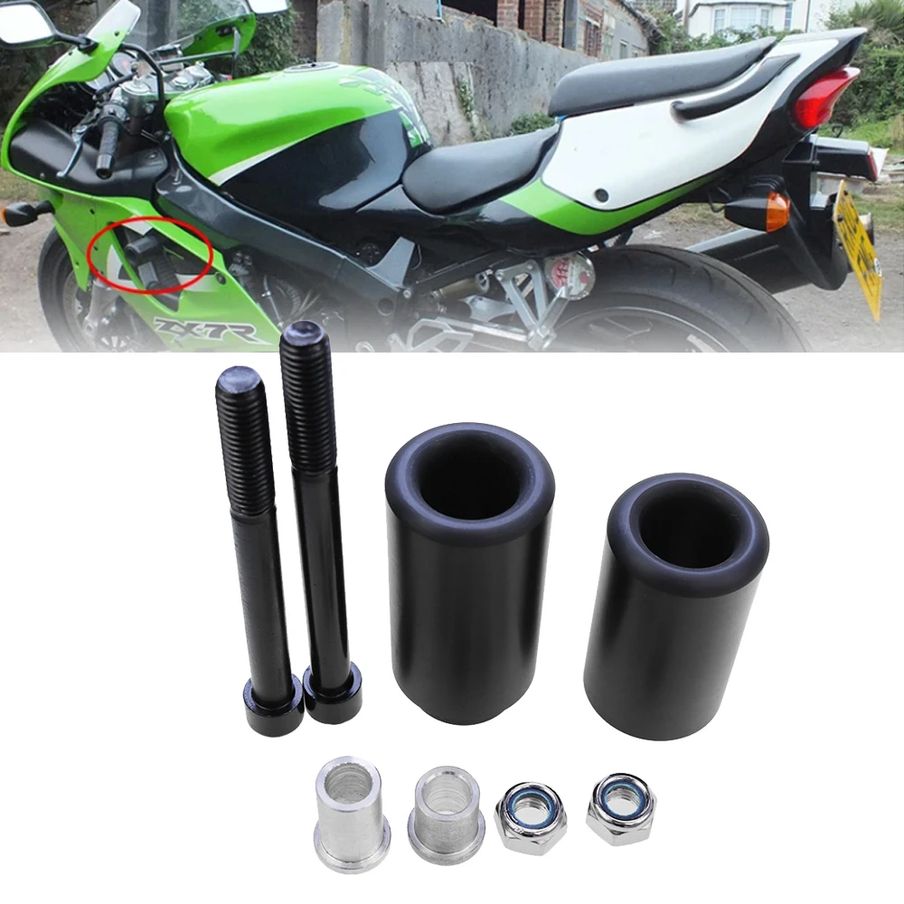 Fit for Kawasaki ZX-7R ZX7R ZX7 R 1996-2001 2002 2003 Motorcycle Frame Sliders Crash Falling Protection Engine Protector Block