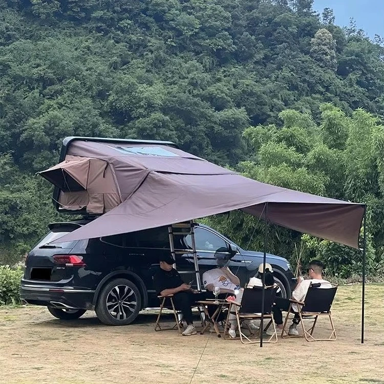 

Waterproof 4 Person Roof Top Tent Car Rooftop Tent ABS Hard Shell Top Roof Tent for 4X4 Camping