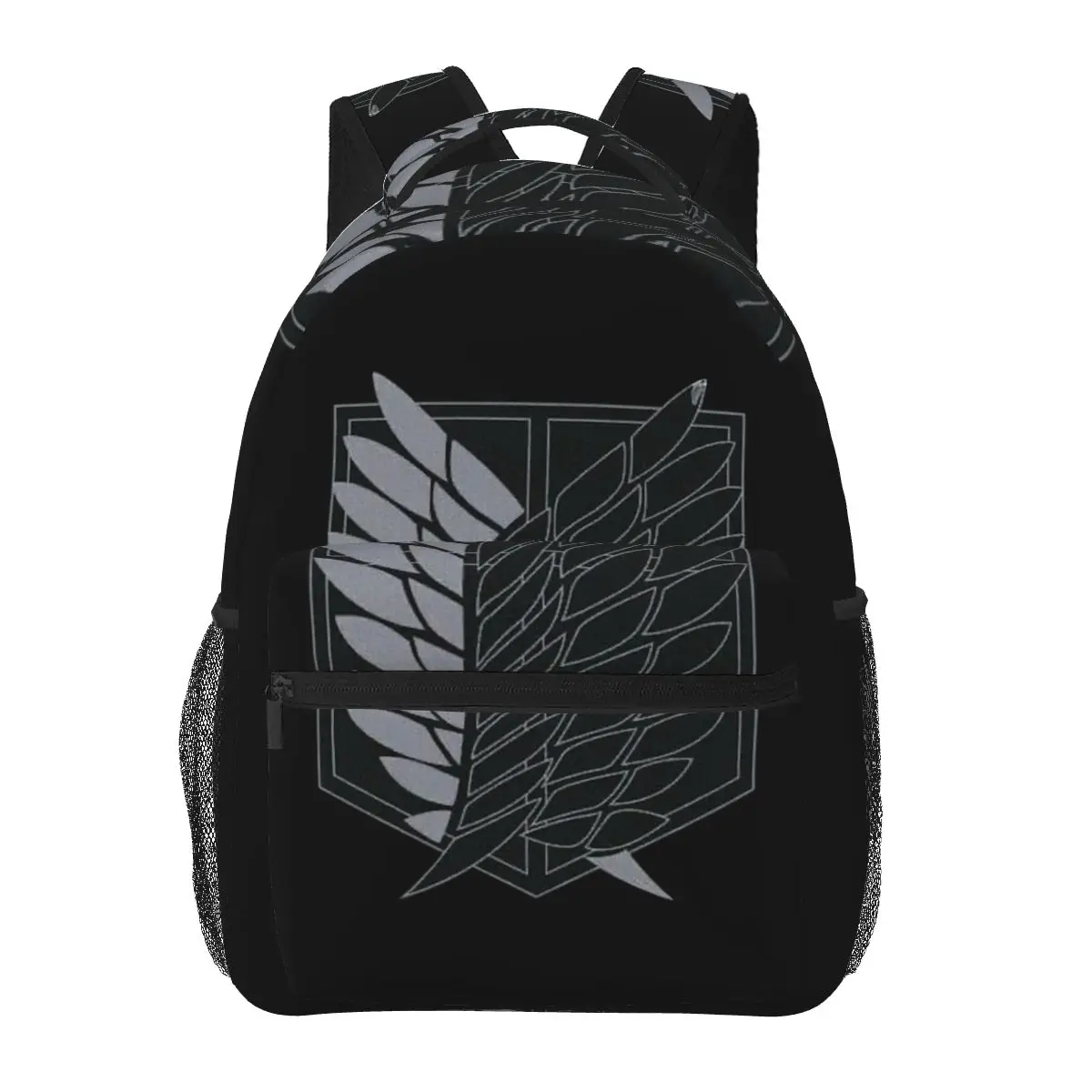 男の子と女の子のためのタイタンバックパック子供のランドセル漫画のリュックサック大容量のショルダーバッグ