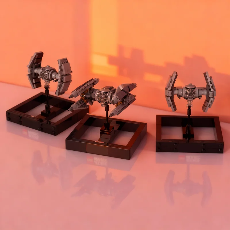 

373pcs MOC Star Battle Micro Imperial Starfighters PART IV Model Building Blocks Construction Christmas Gift Education Toy Brick